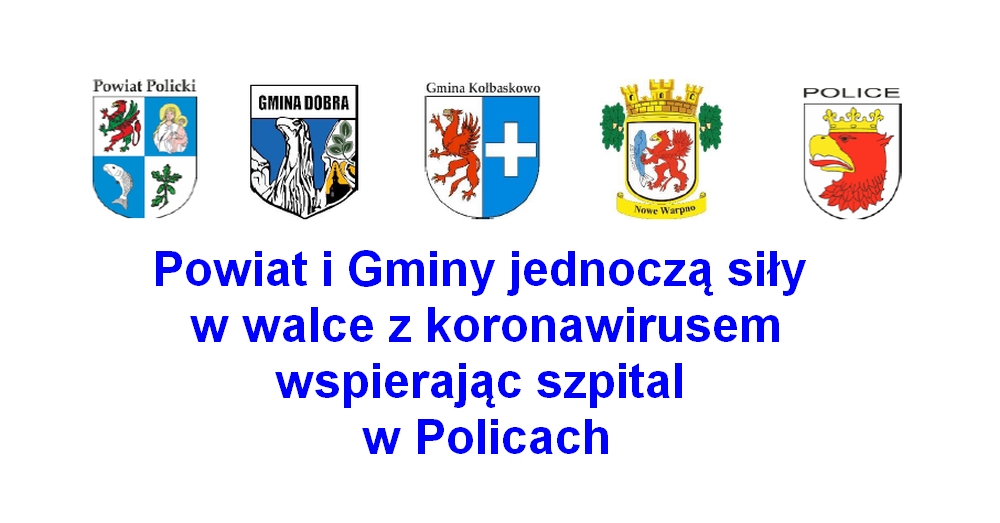 Powiat i Gminy wspierają szpital w Policach kwotą pół miliona zł!