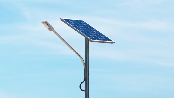 Lampy solarne w naszej gminie - krótkie uzupełnienie