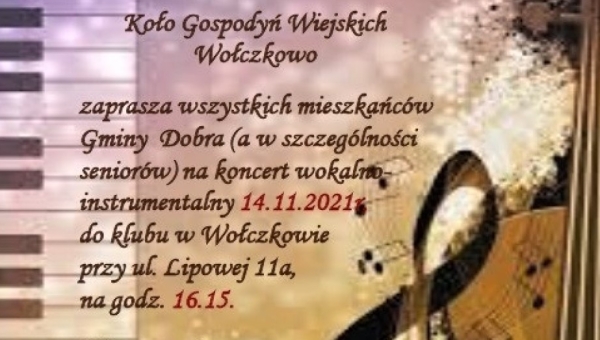 Koncert wokalno-instrumentalny w Wołczkowie