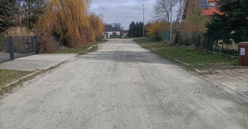 Remonty dróg w Gminie Dobra w roku 2022 - wykonano I etap