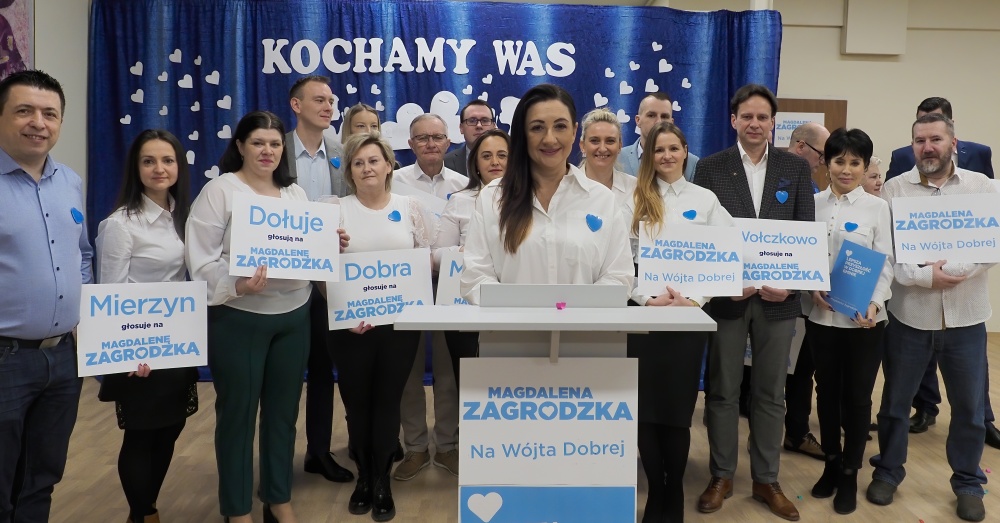 Magdalena Zagrodzka kandydatem na Wójta Gminy Dobra