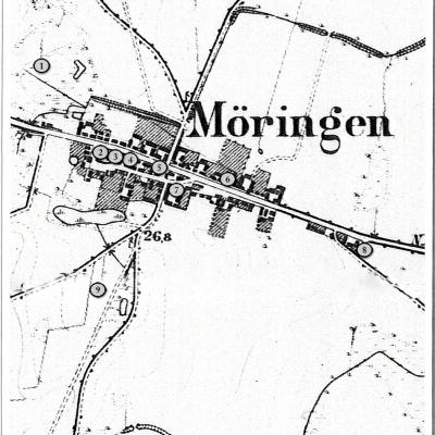1888 - Mapa Mierzyna
